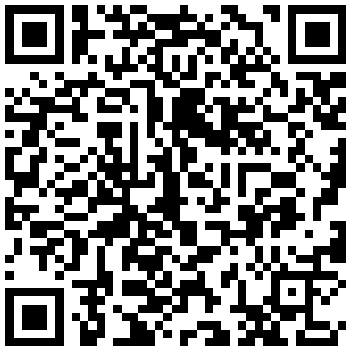 QR-code with link to the education