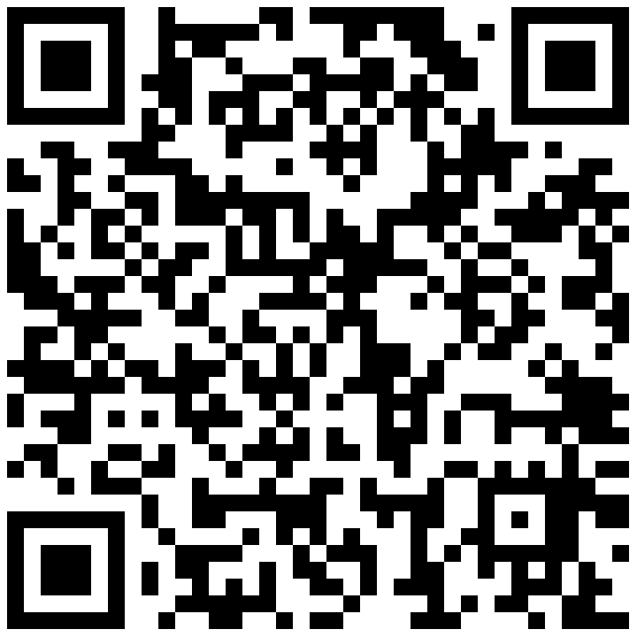 QR-code with link to the education
