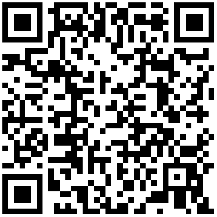 QR-code with link to the education