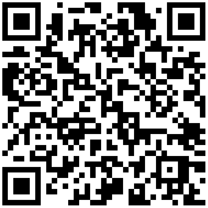 QR-code with link to the education